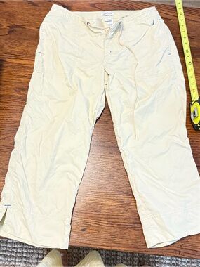 Nautica Light Khaki Drawstring Casual Chinos